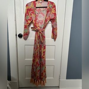 RHODE tassel robe/dress